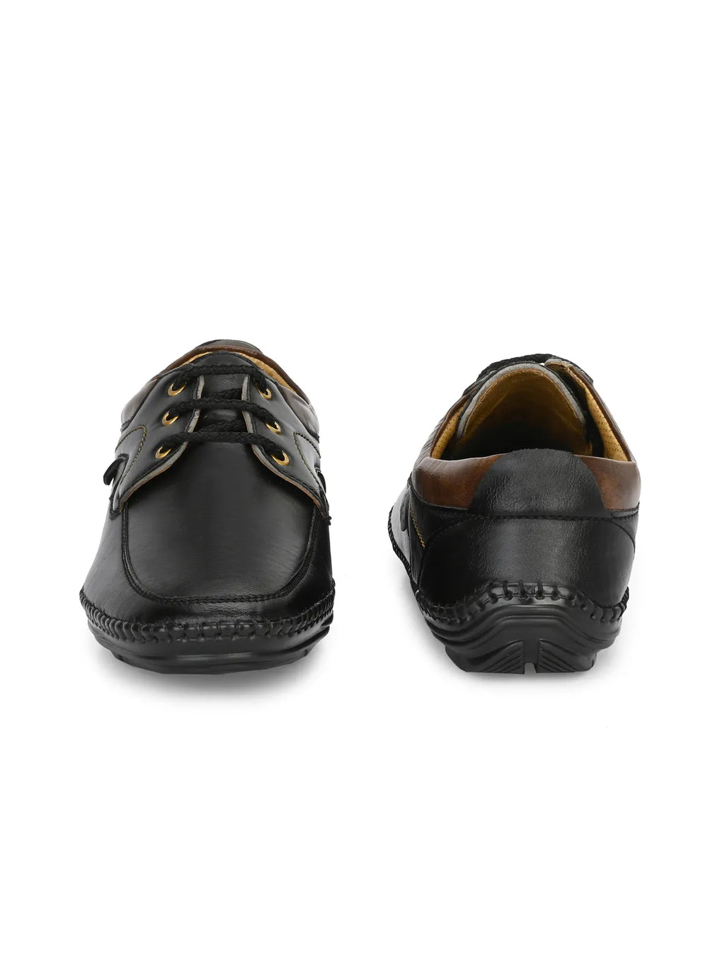 Black Lightweight Comfort Summer Trendy Premium Stylish Sneakers For Men: Size-9