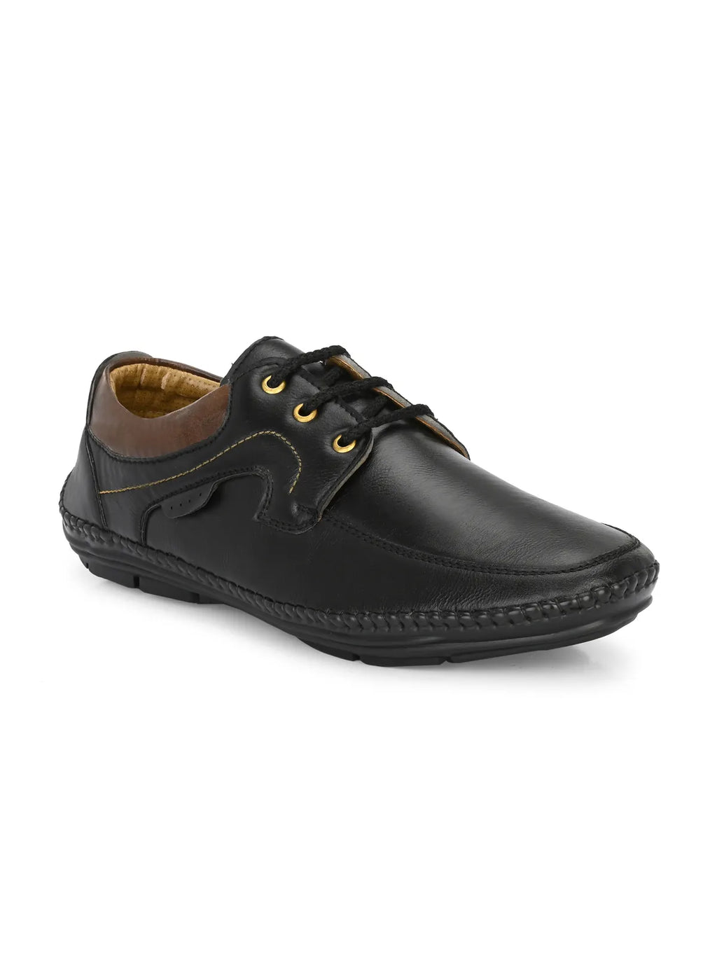 Black Lightweight Comfort Summer Trendy Premium Stylish Sneakers For Men: Size-9