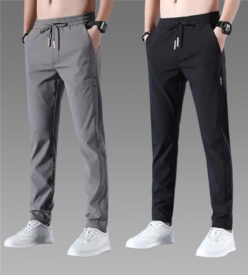 Affordable Combo Lycra Track Pant (Pack of 2)_XXL