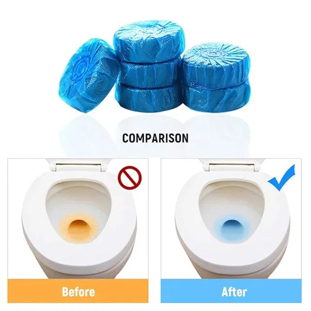 Toilet Cleaning Tablets with Deodorizer – Pack of 10