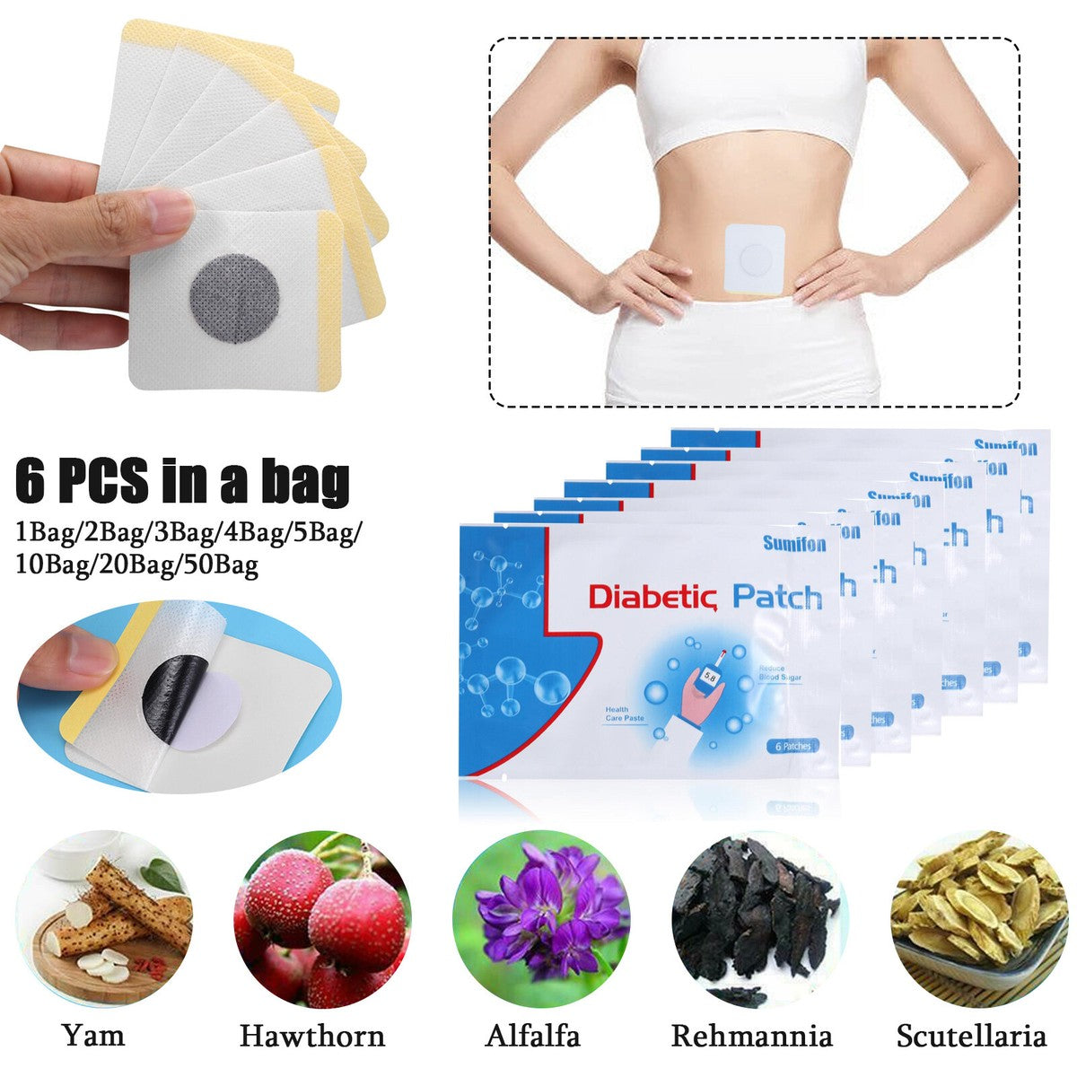 Diabetic Sugar Balance Patches